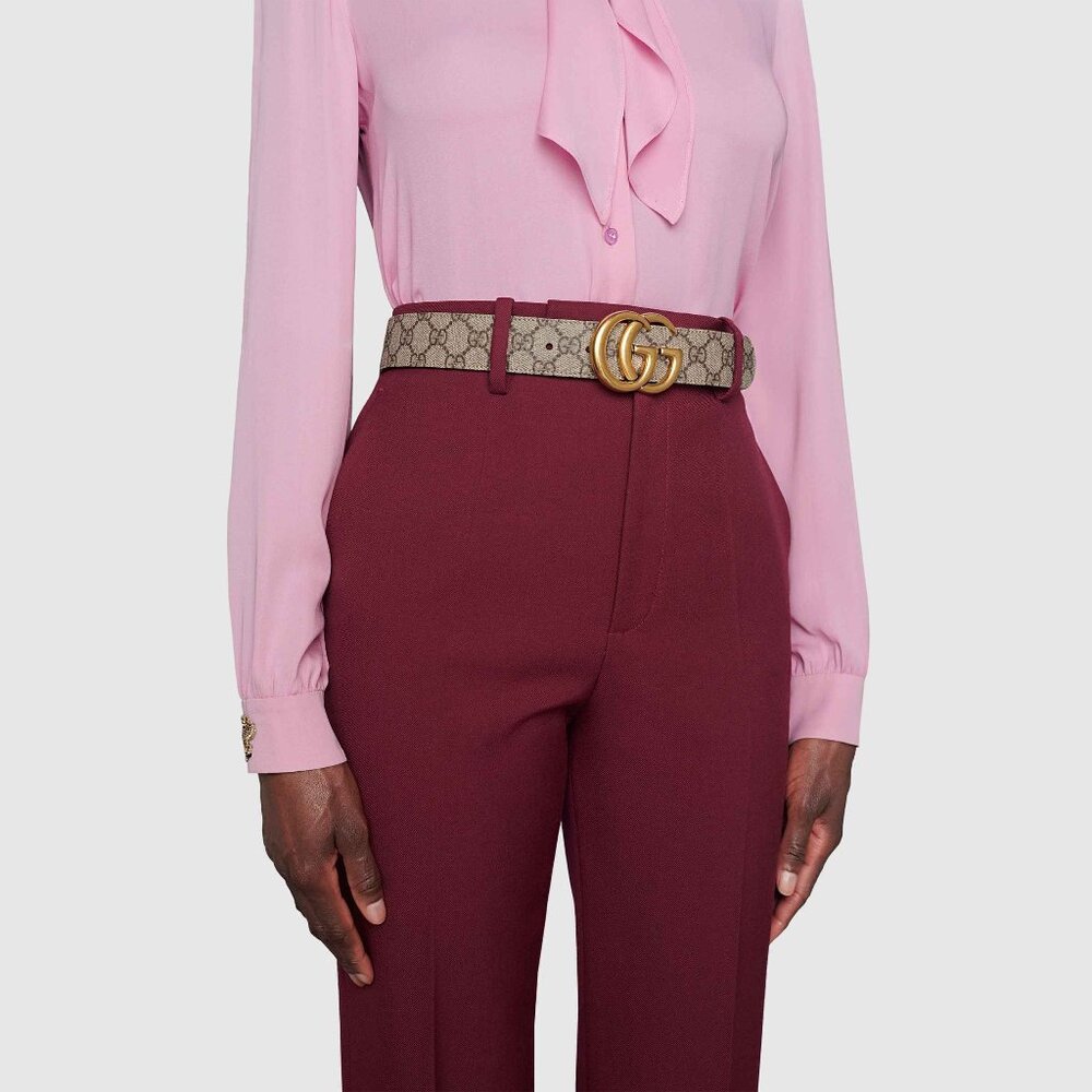 Gucci Marmont Reversible Belt Size 95